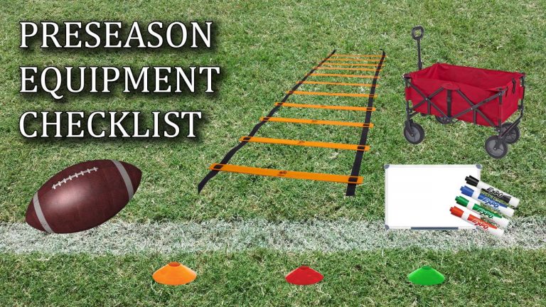 Pre-Season Equipment Checklist